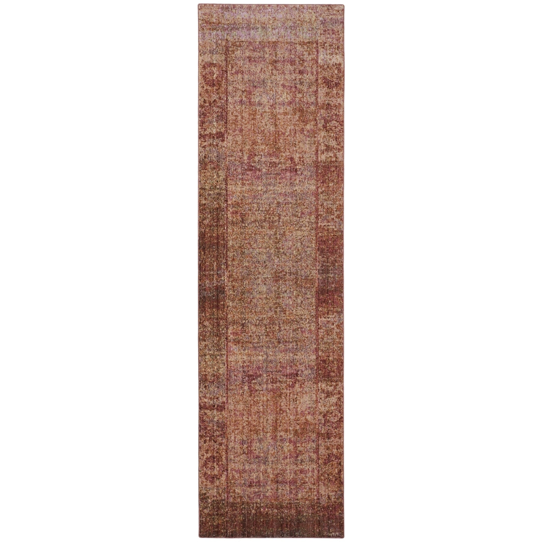 SAFAVIEH Mystique Collection MYS920P Rust / Multi Rug Image 5