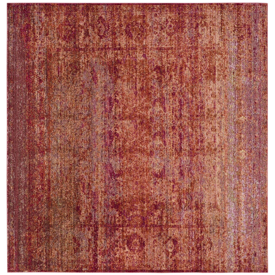 SAFAVIEH Mystique Collection MYS920P Rust / Multi Rug Image 6