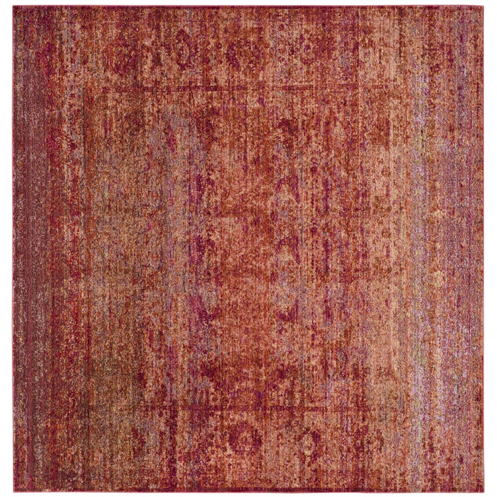 SAFAVIEH Mystique Collection MYS920P Rust / Multi Rug Image 6