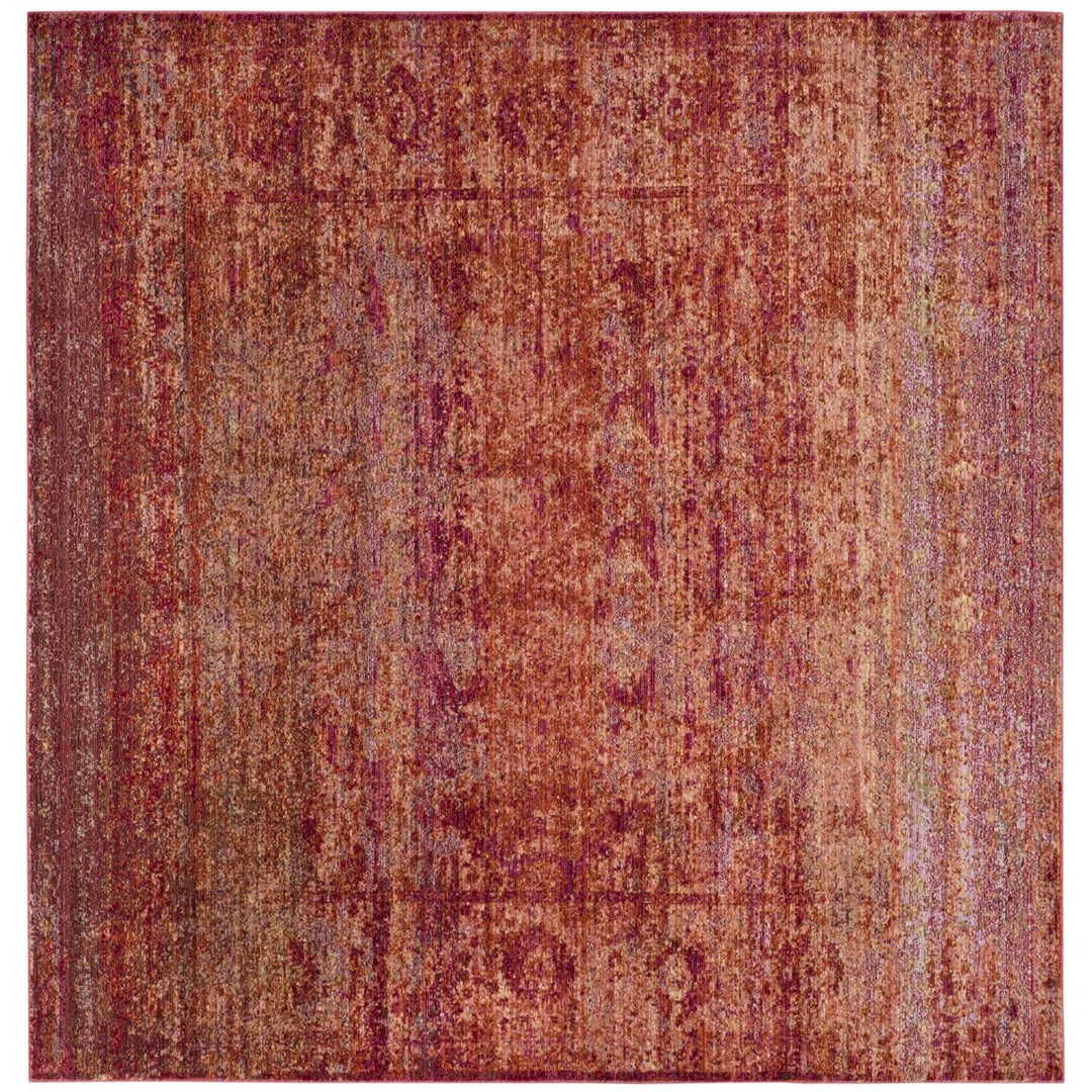 SAFAVIEH Mystique Collection MYS920P Rust / Multi Rug Image 1