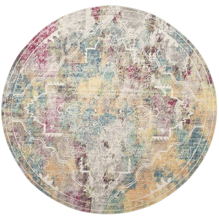 SAFAVIEH Mystique Collection MYS921M Multi Rug Image 4