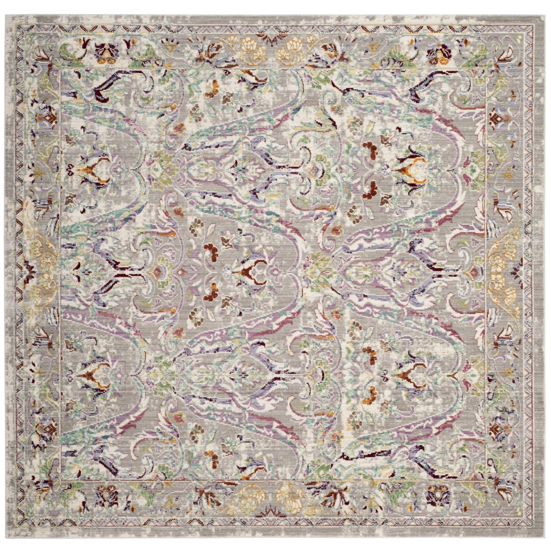 SAFAVIEH Mystique Collection MYS925L Grey/Light Blue Rug Image 6