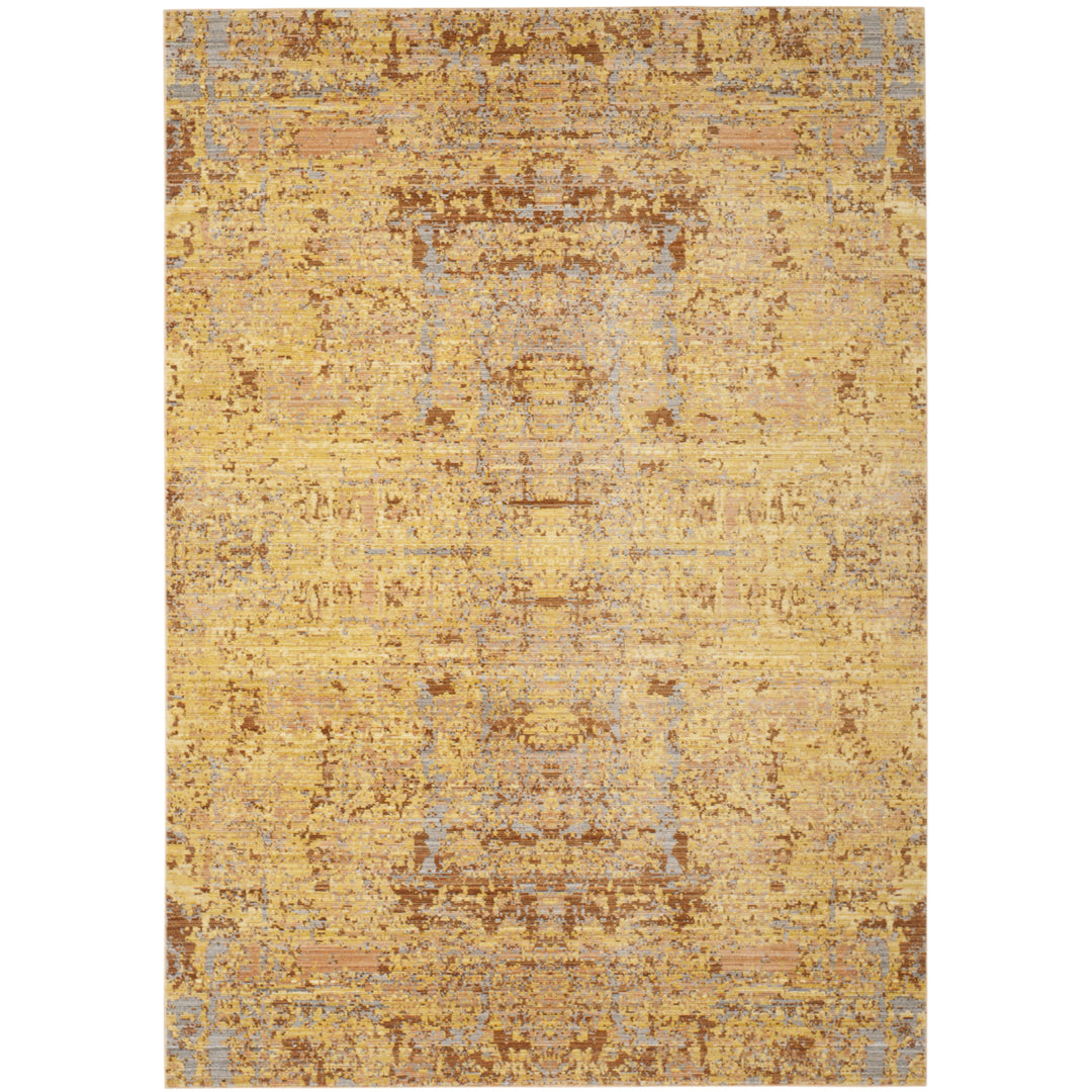 SAFAVIEH Mystique Collection MYS971C Gold / Multi Rug Image 7