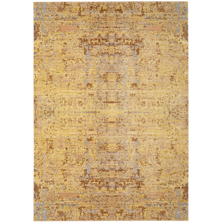 SAFAVIEH Mystique Collection MYS971C Gold / Multi Rug Image 7