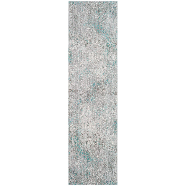 SAFAVIEH Mystique Collection MYS977L Grey/Light Blue Rug Image 5