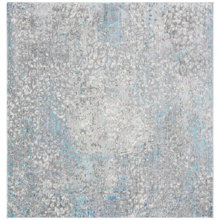 SAFAVIEH Mystique Collection MYS977L Grey/Light Blue Rug Image 6