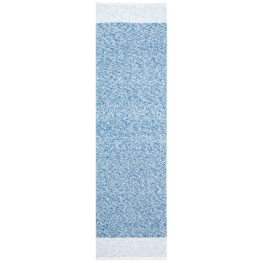 SAFAVIEH Nantucket NAN148M Handmade Ivory / Blue Rug Image 1