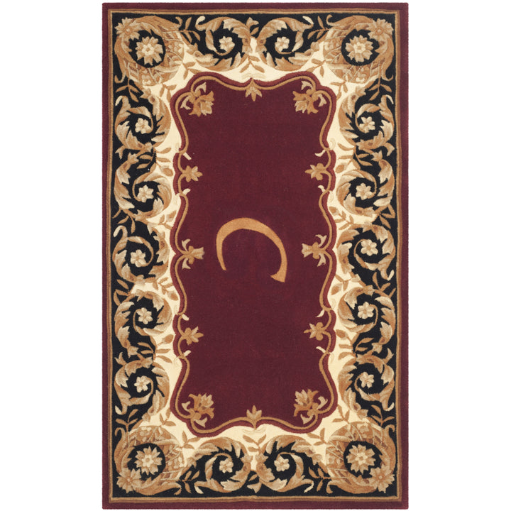 Safavieh NA520C Naples Maroon / Beige Image 1