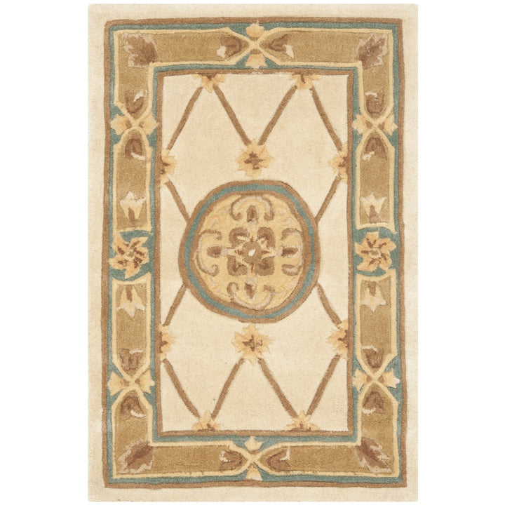 SAFAVIEH Naples NA523B Handmade Ivory / Caramel Rug Image 1