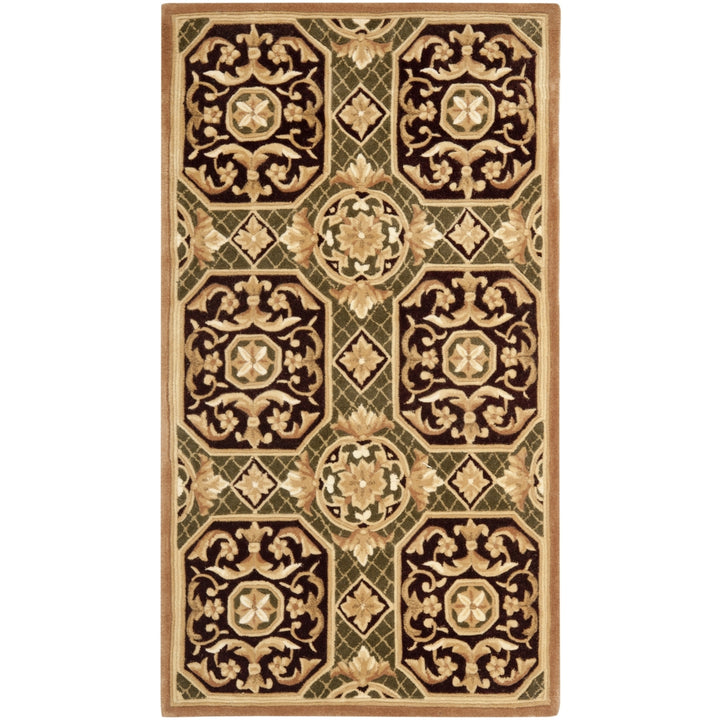 SAFAVIEH Naples Collection NA706A Handmade Assorted Rug Image 1