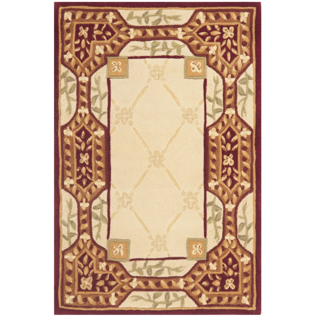 SAFAVIEH Naples Collection NA705A Handmade Assorted Rug Image 1