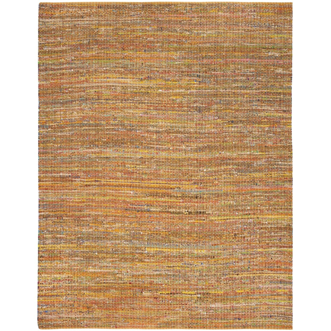 SAFAVIEH Nantucket Collection NAN220D Handmade Yellow Rug Image 7