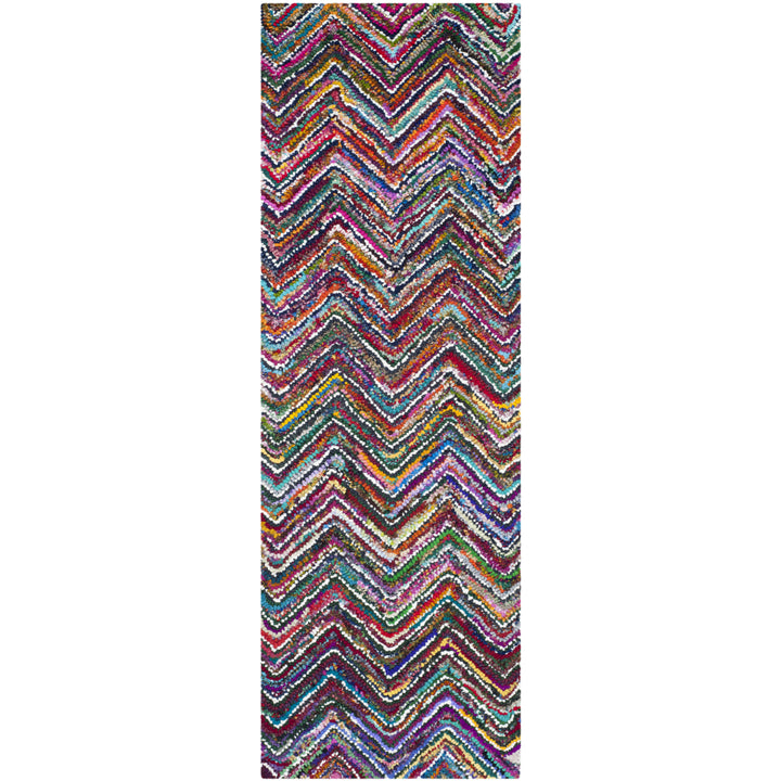 SAFAVIEH Nantucket Collection NAN311A Handmade Multi Rug Image 3