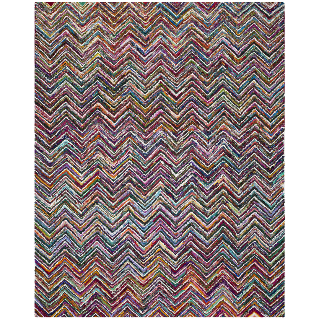 SAFAVIEH Nantucket Collection NAN311A Handmade Multi Rug Image 6