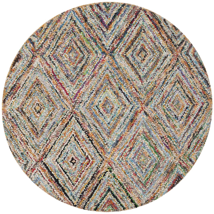 SAFAVIEH Nantucket Collection NAN314A Handmade Multi Rug Image 6