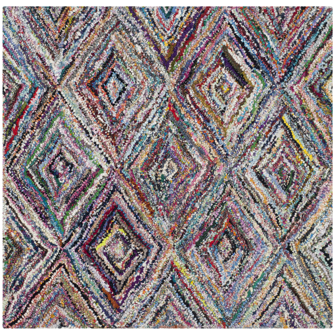 SAFAVIEH Nantucket Collection NAN314A Handmade Multi Rug Image 7