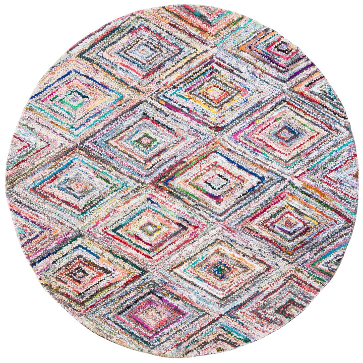 SAFAVIEH Nantucket Collection NAN314A Handmade Multi Rug Image 8