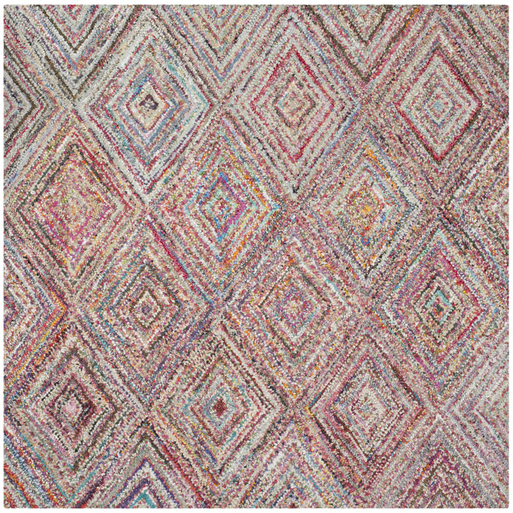 SAFAVIEH Nantucket Collection NAN314A Handmade Multi Rug Image 9