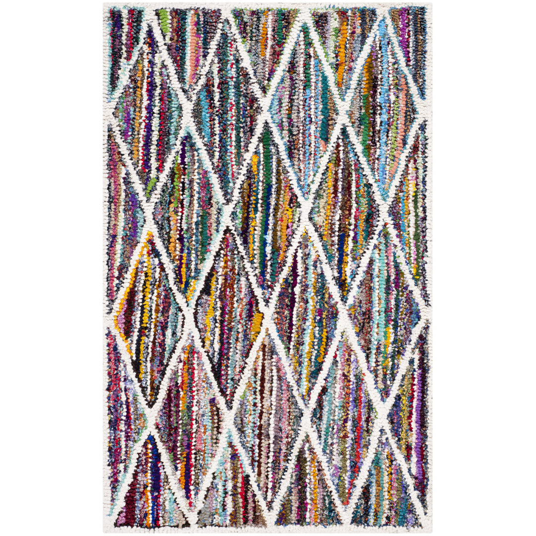 SAFAVIEH Nantucket Collection NAN313A Handmade Multi Rug Image 8