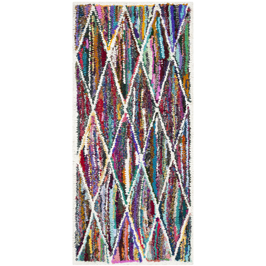 SAFAVIEH Nantucket Collection NAN313A Handmade Multi Rug Image 10