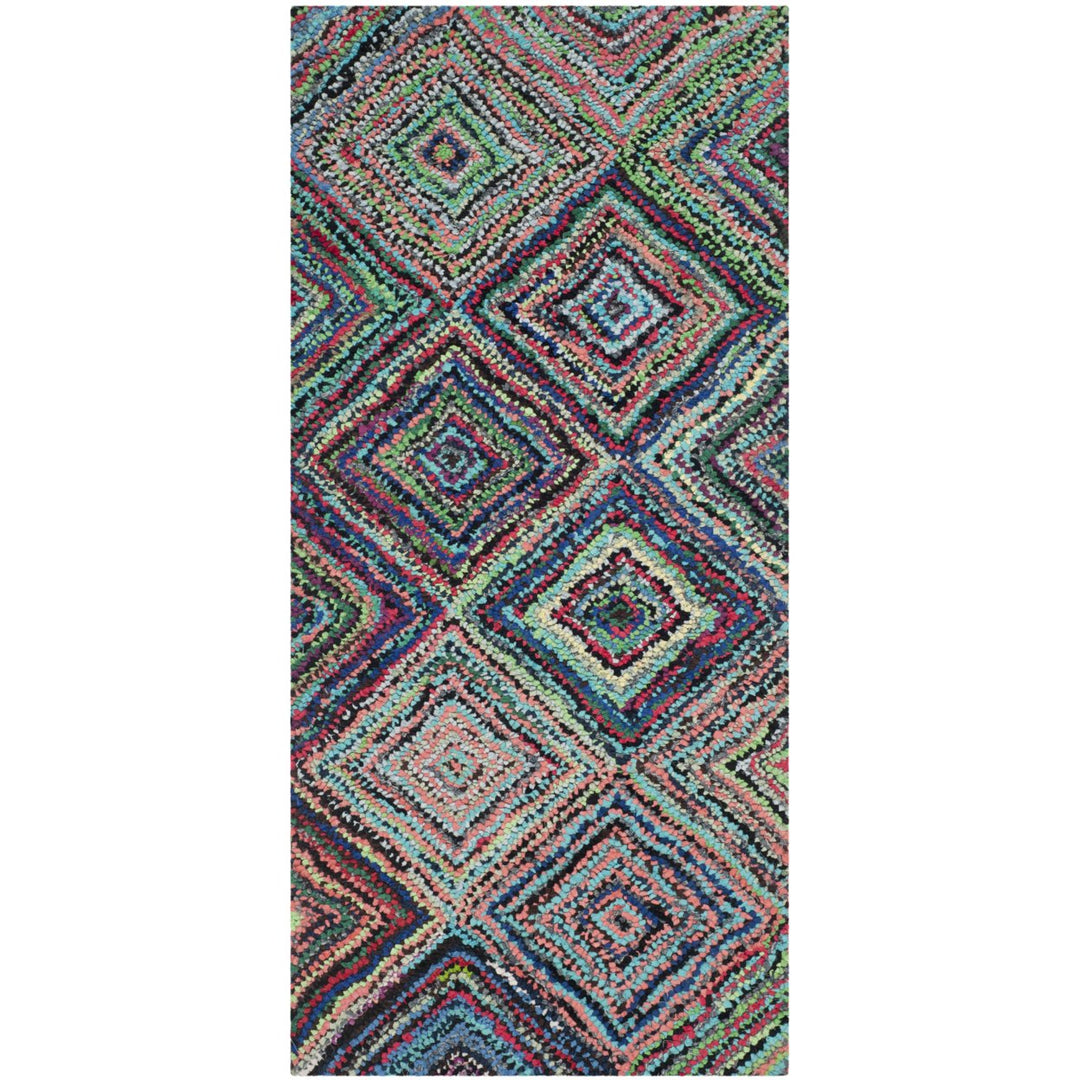 SAFAVIEH Nantucket Collection NAN317A Handmade Multi Rug Image 4