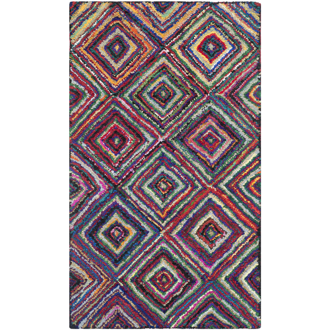 SAFAVIEH Nantucket Collection NAN317A Handmade Multi Rug Image 5