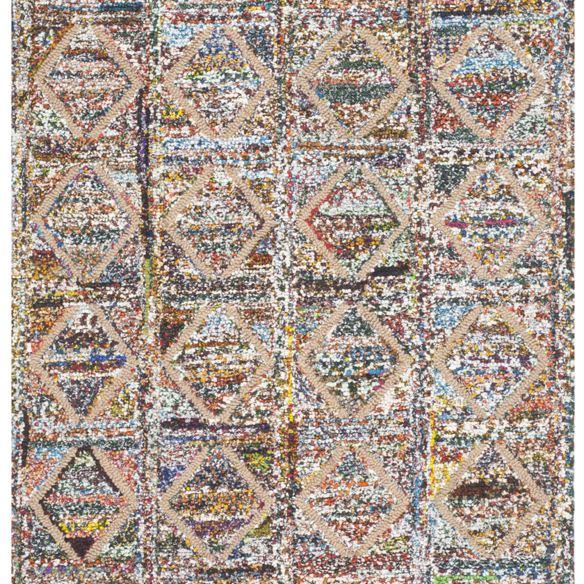 SAFAVIEH Nantucket Collection NAN440A Handmade Multi Rug Image 9