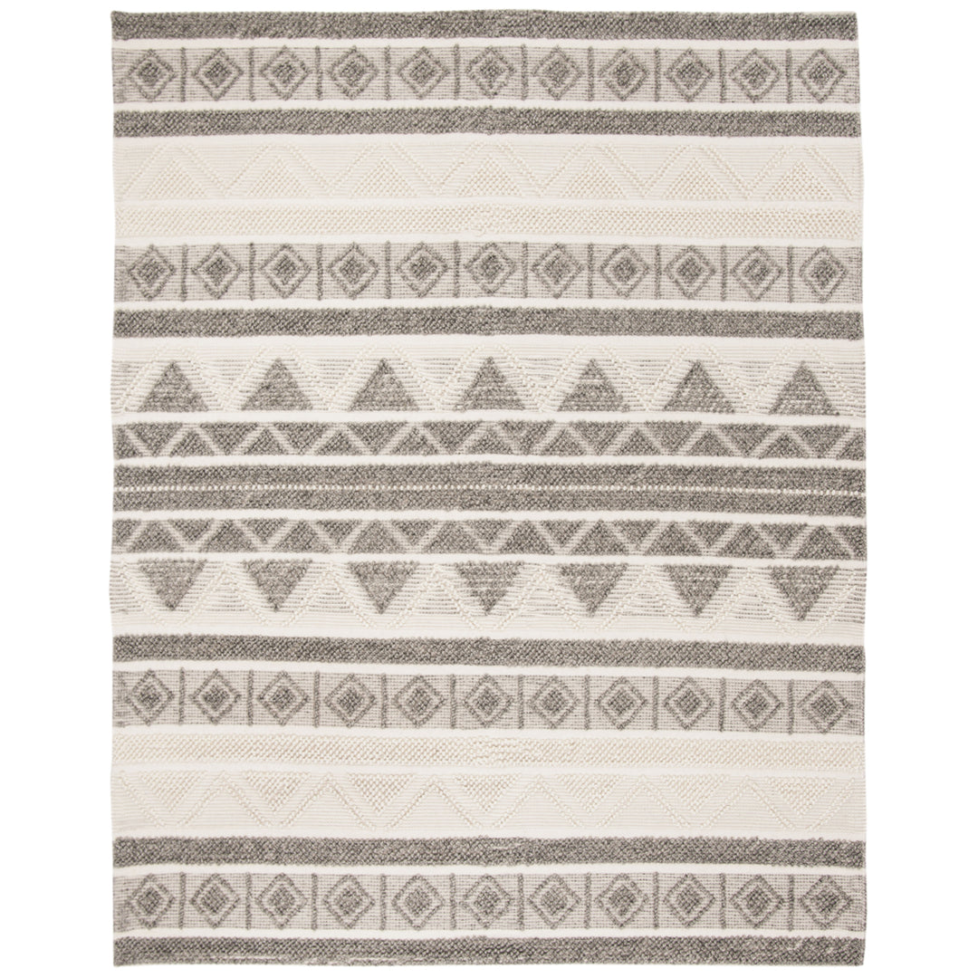 SAFAVIEH Natura NAT104A Handwoven Ivory / Grey Rug Image 10