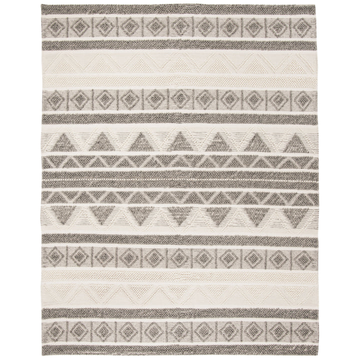 SAFAVIEH Natura NAT104A Handwoven Ivory / Grey Rug Image 10