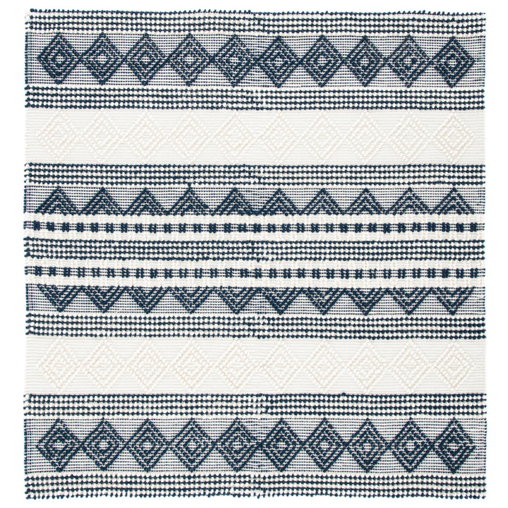 SAFAVIEH Natura NAT102N Handwoven Navy / Ivory Rug Image 4