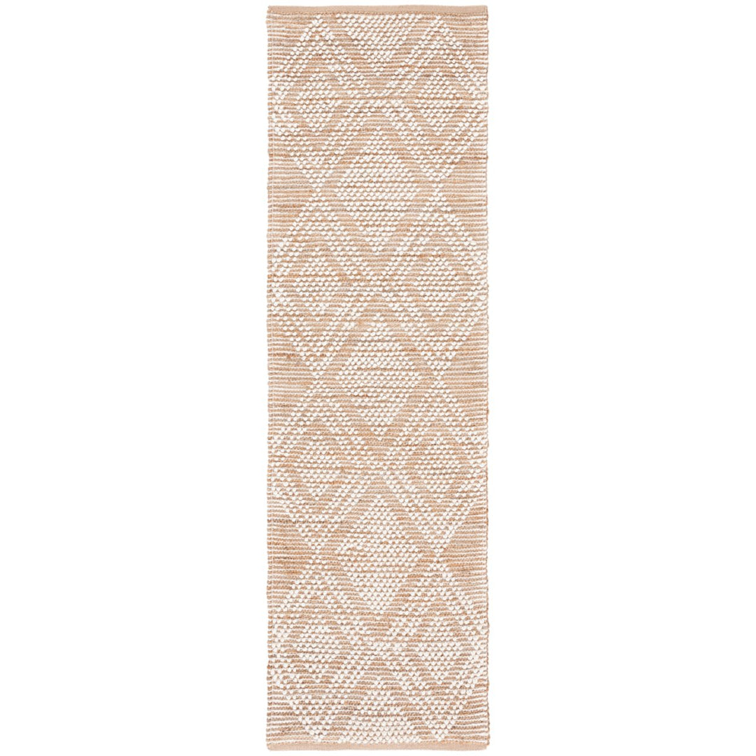 SAFAVIEH Natura NAT107A Handwoven Natural / Ivory Rug Image 1