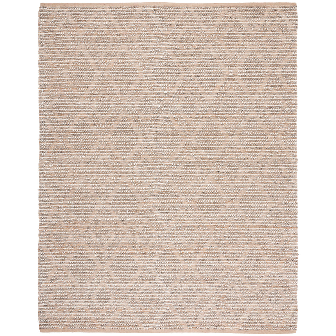 SAFAVIEH Natura NAT108F Handwoven Natural / Grey Rug Image 1