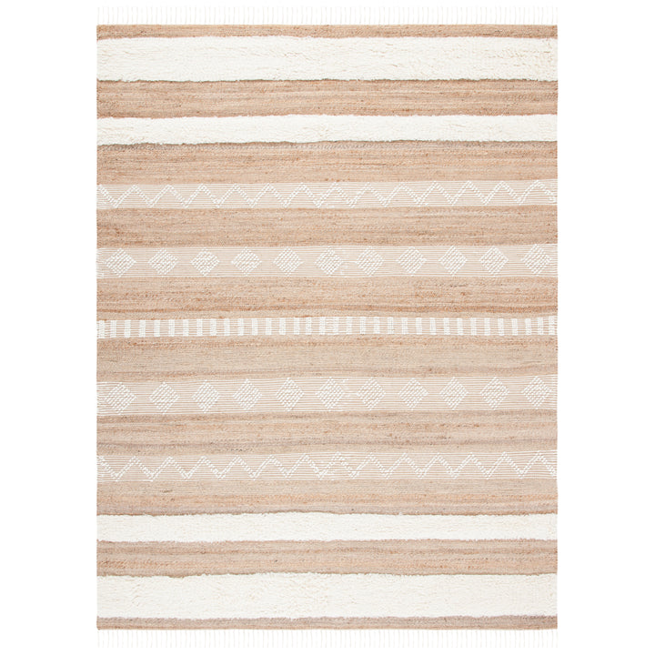 SAFAVIEH Natura NAT123A Handwoven Natural / Ivory Rug Image 1