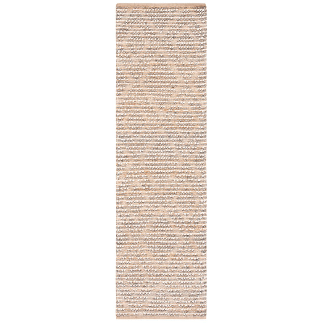 SAFAVIEH Natura NAT108F Handwoven Natural / Grey Rug Image 1