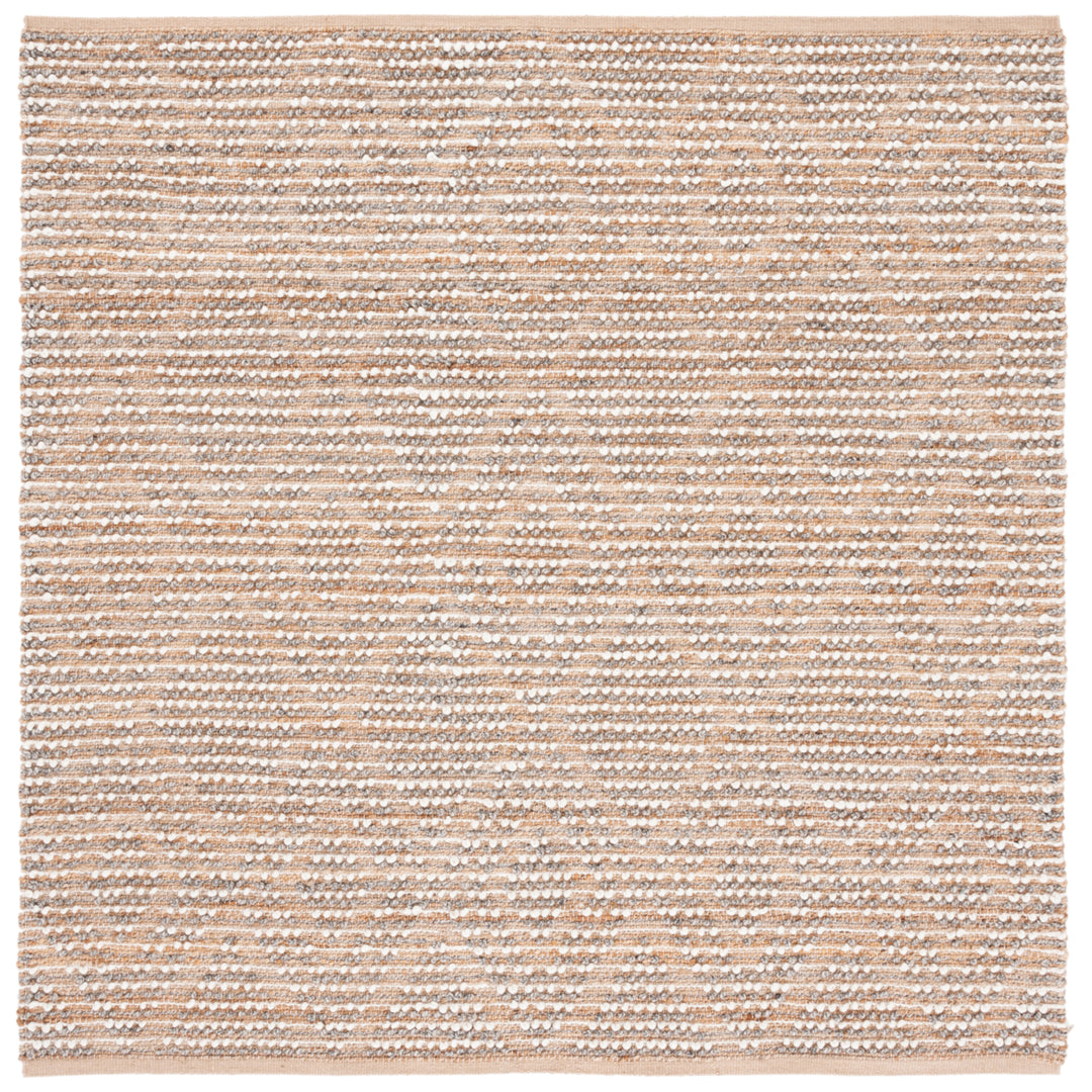 SAFAVIEH Natura NAT108F Handwoven Natural / Grey Rug Image 4