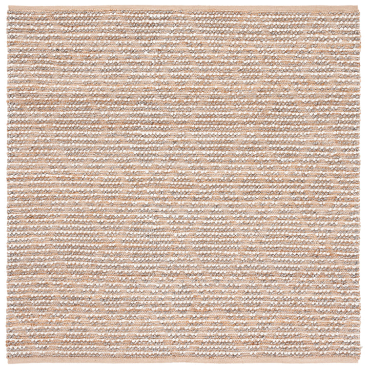 SAFAVIEH Natura NAT108F Handwoven Natural / Grey Rug Image 4