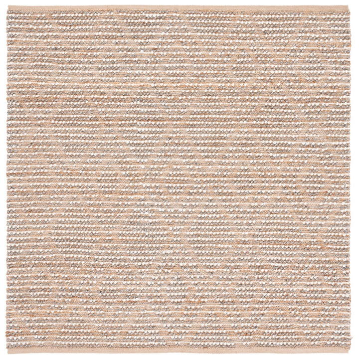 SAFAVIEH Natura NAT108F Handwoven Natural / Grey Rug Image 1