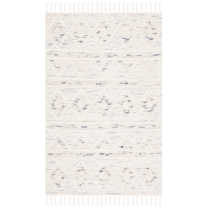 SAFAVIEH Natura NAT175F Handmade Ivory / Grey Rug Image 1