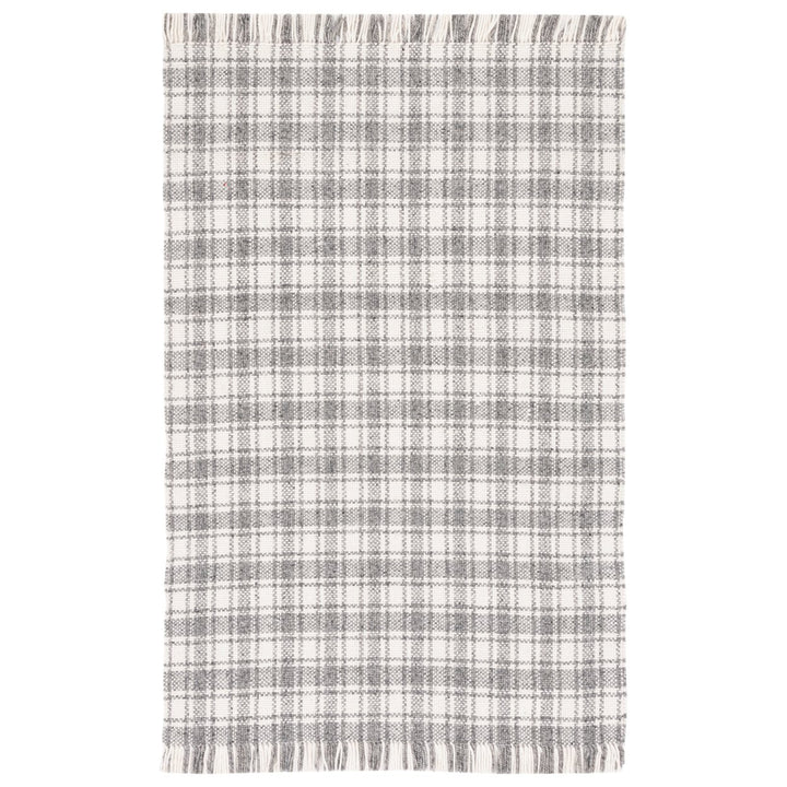 SAFAVIEH Natura NAT110F Handwoven Grey / Ivory Rug Image 8