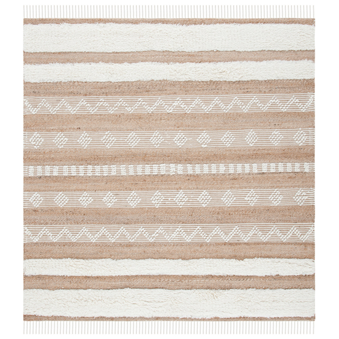 SAFAVIEH Natura NAT123A Handwoven Natural / Ivory Rug Image 7