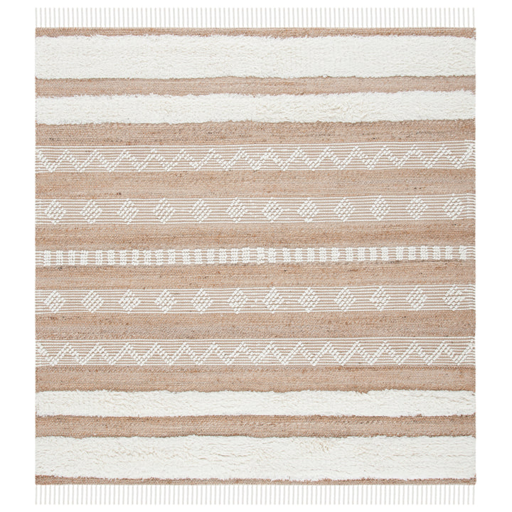 SAFAVIEH Natura NAT123A Handwoven Natural / Ivory Rug Image 7