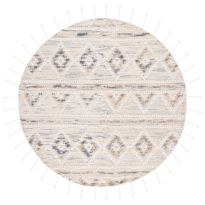 SAFAVIEH Natura NAT175F Handmade Ivory / Grey Rug Image 4