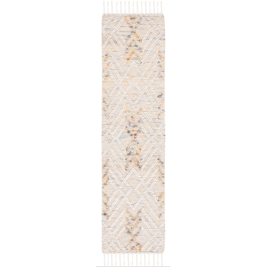 SAFAVIEH Natura NAT179P Handmade Ivory / Orange Rug Image 5