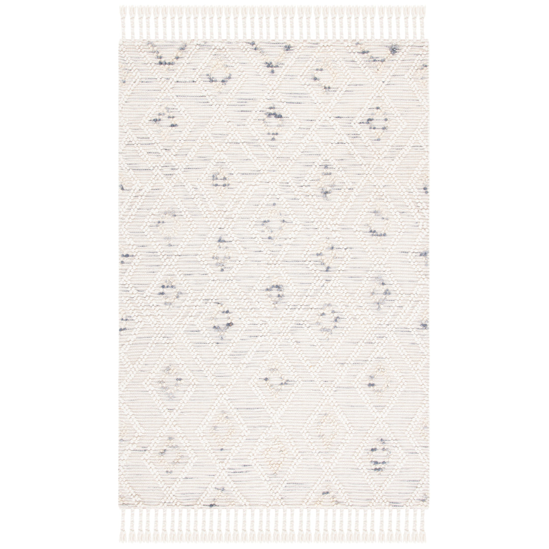 SAFAVIEH Natura NAT181F Handmade Ivory / Grey Rug Image 1