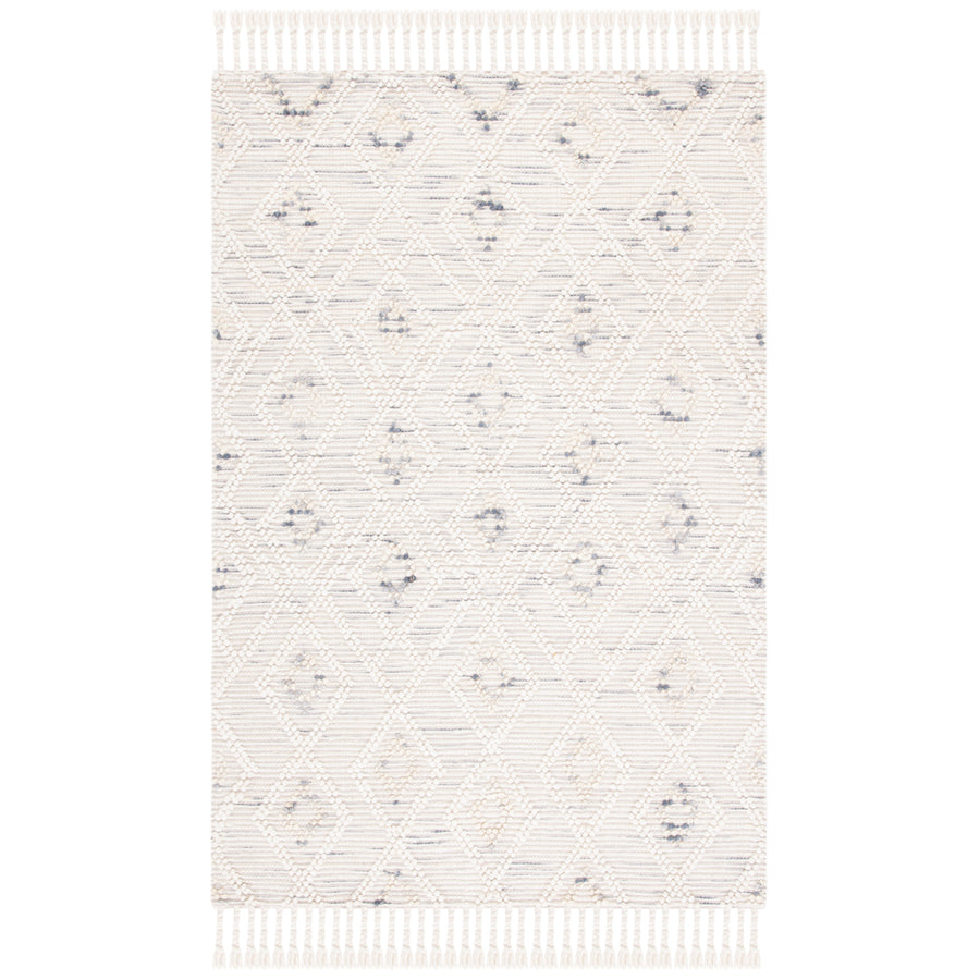 SAFAVIEH Natura NAT181F Handmade Ivory / Grey Rug Image 1