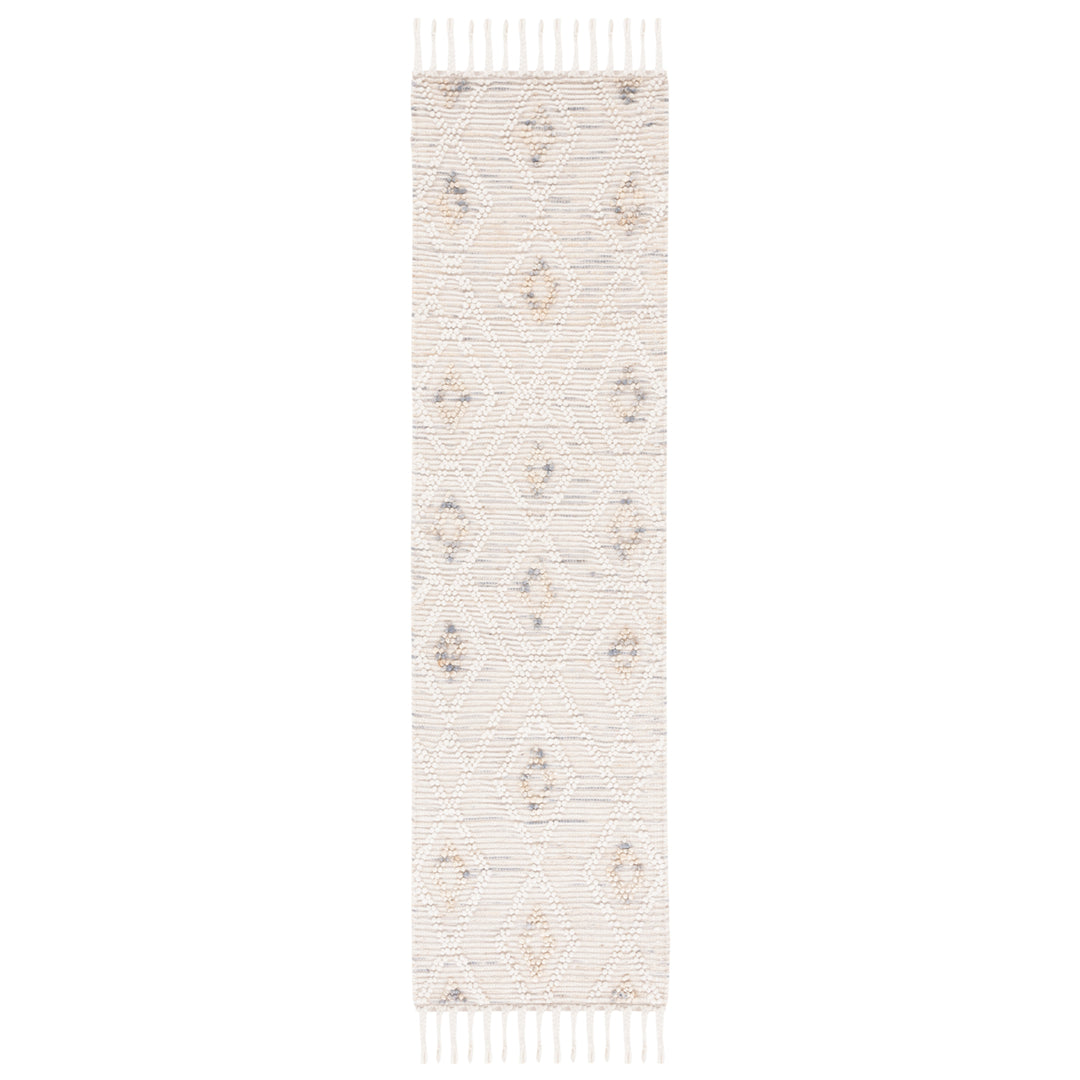 SAFAVIEH Natura NAT181F Handmade Ivory / Grey Rug Image 5