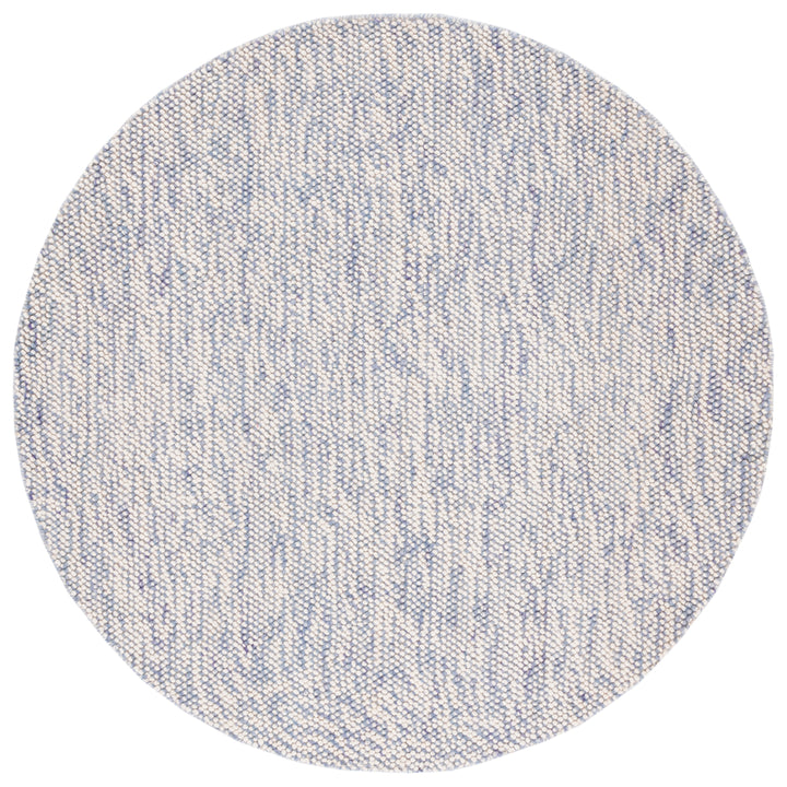 SAFAVIEH Natura NAT182M Handmade Blue / Ivory Rug Image 4