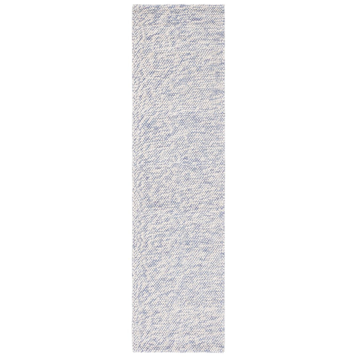 SAFAVIEH Natura NAT182M Handmade Blue / Ivory Rug Image 1