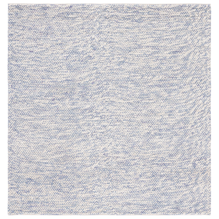 SAFAVIEH Natura NAT182M Handmade Blue / Ivory Rug Image 6