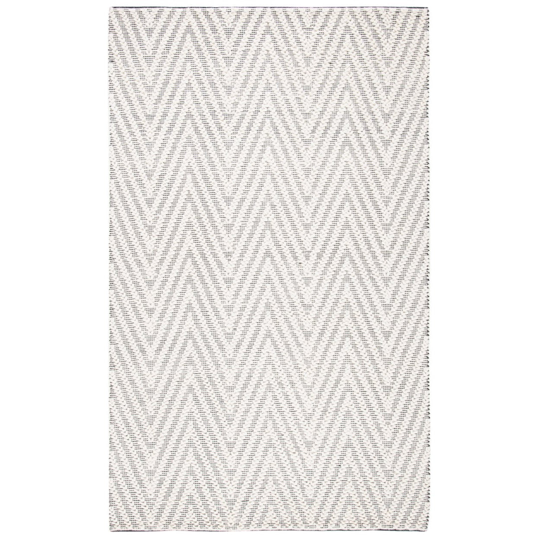 SAFAVIEH Natura NAT277A Handwoven Ivory / Black Rug Image 8